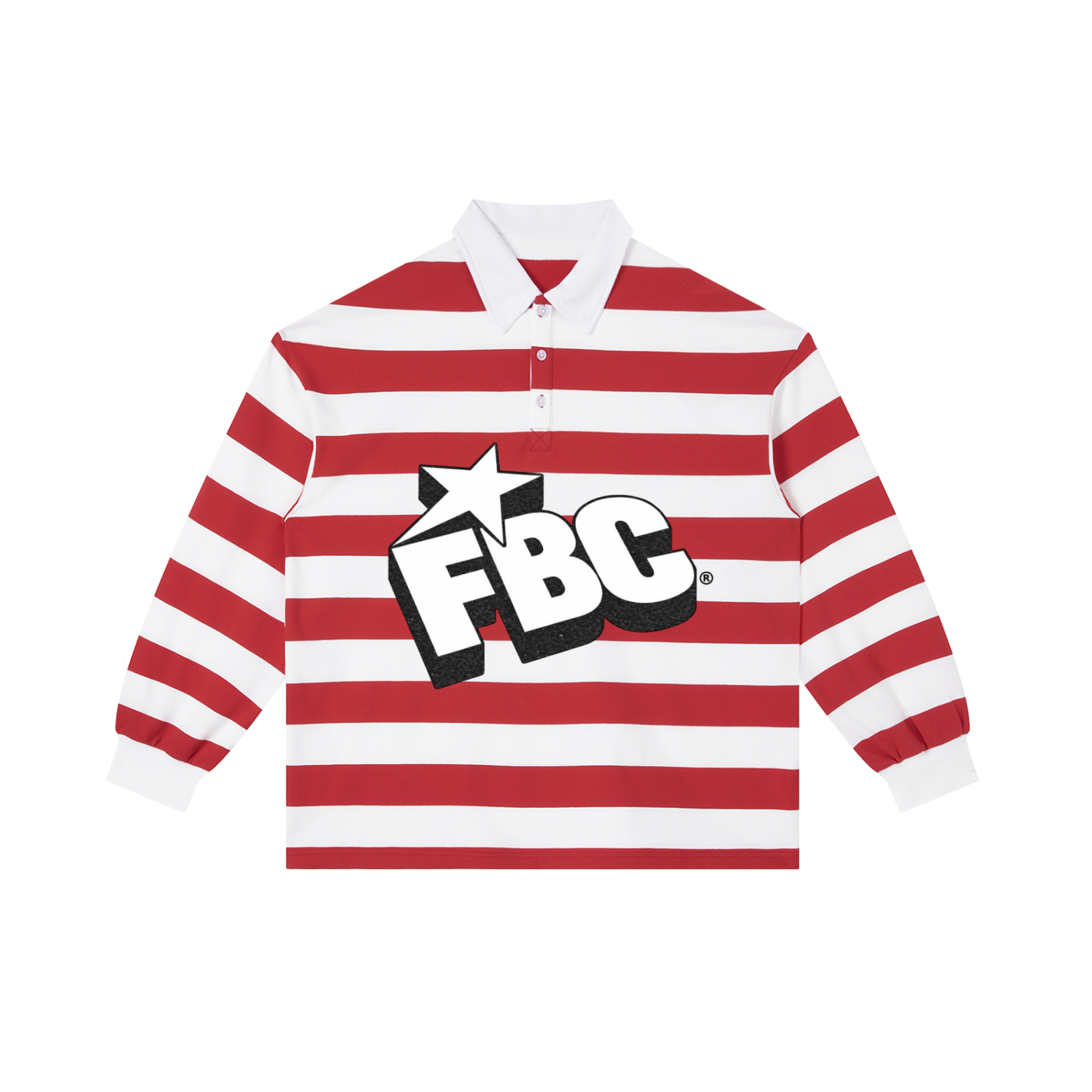 FBC Stripe Polo Shirt