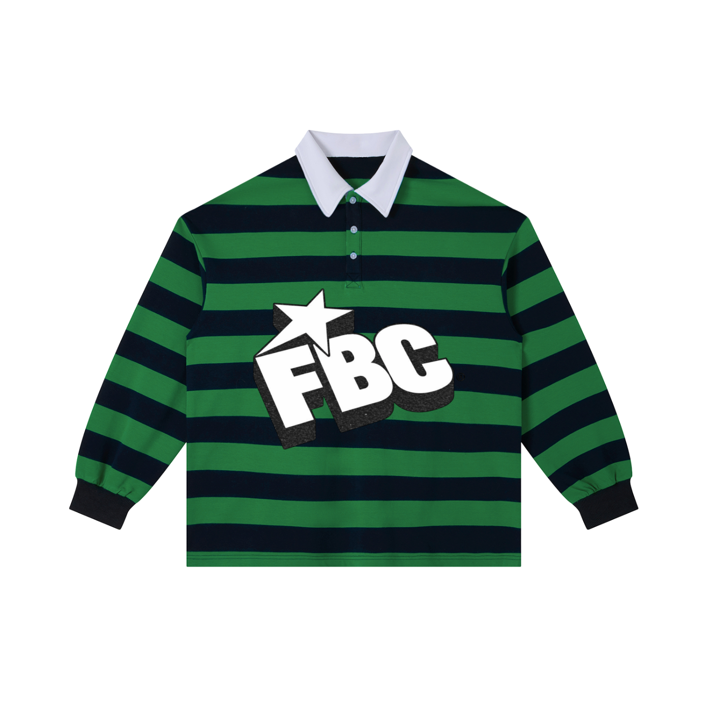 FBC Stripe Polo Shirt