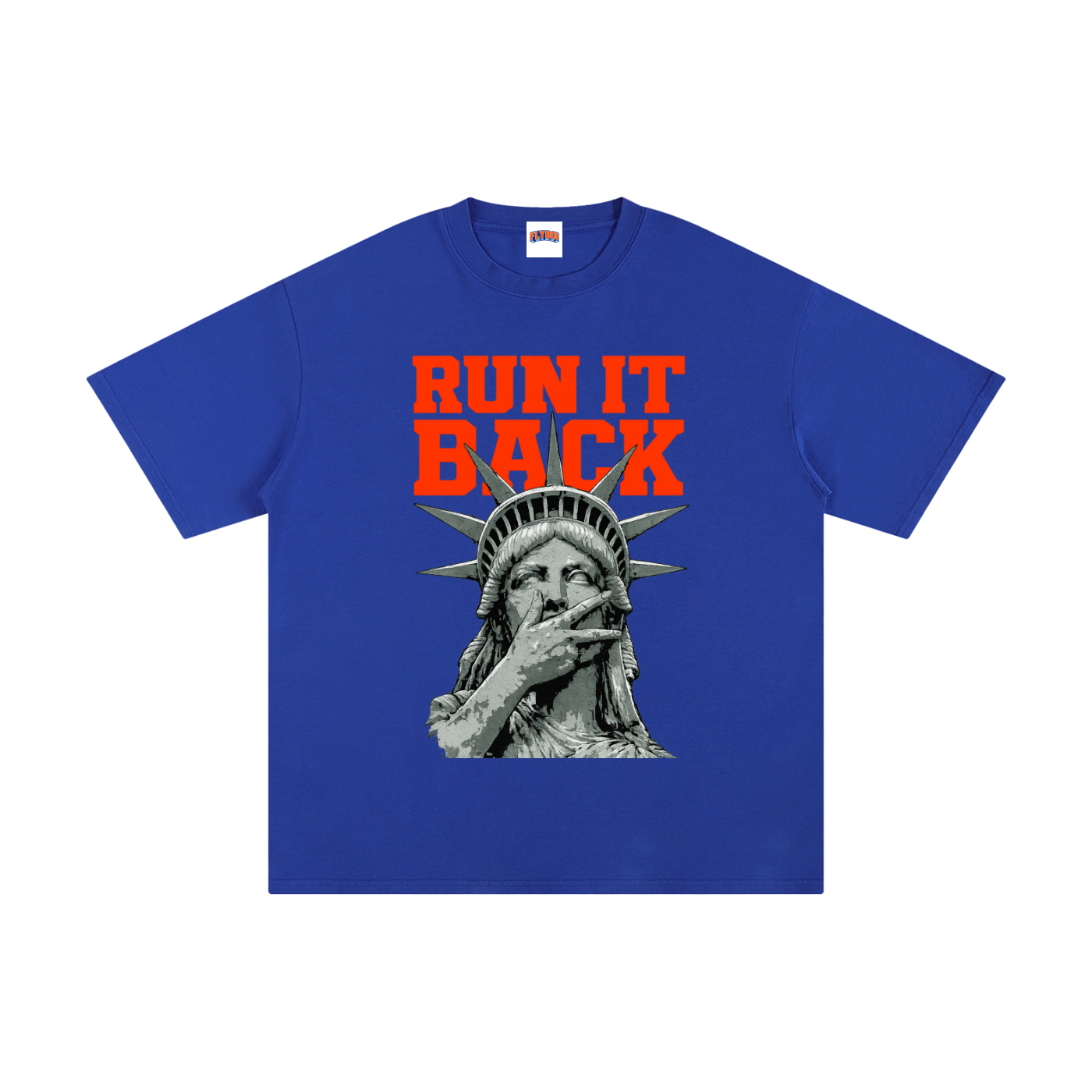 RUN IT BACK Pure Cotton T-Shirt