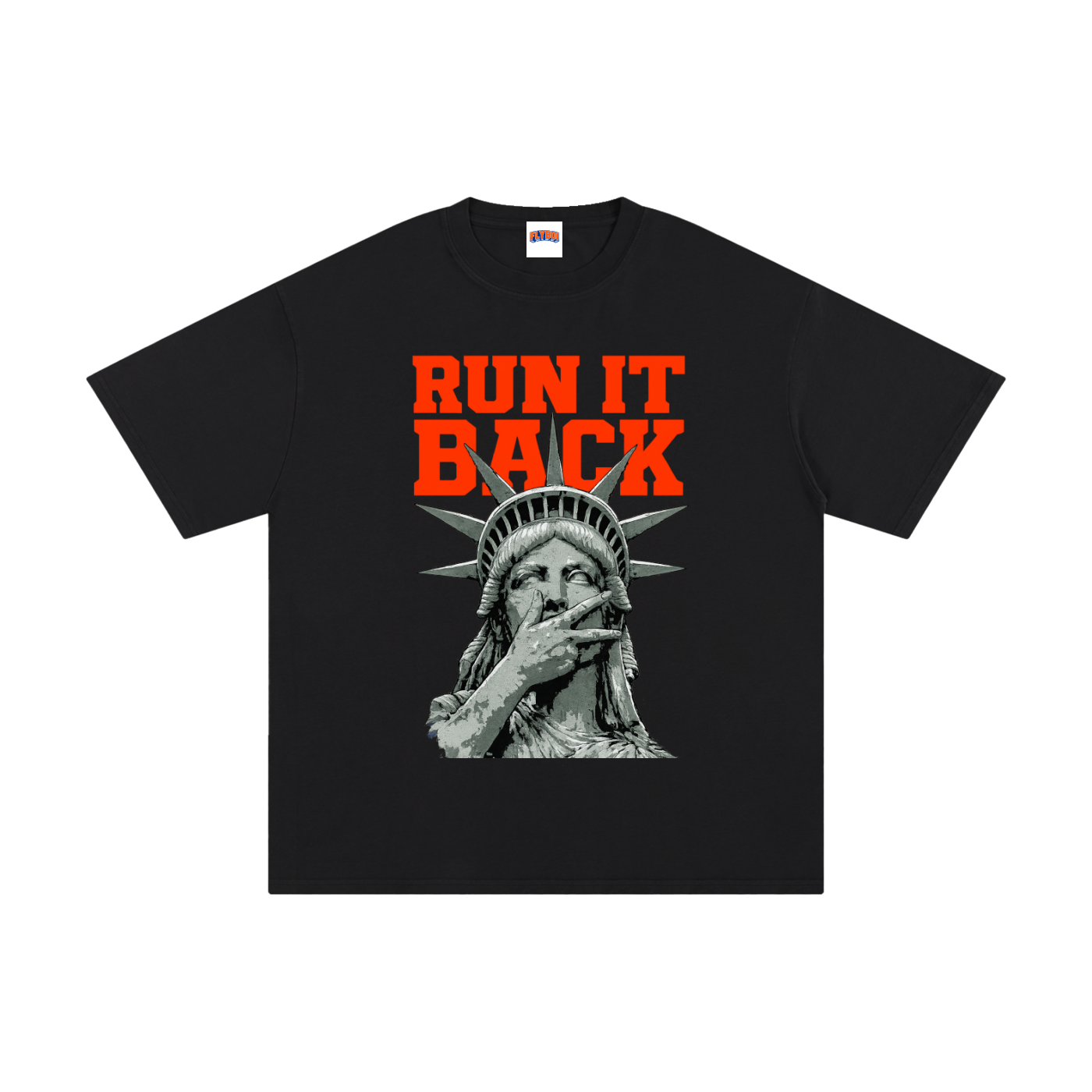 RUN IT BACK Pure Cotton T-Shirt